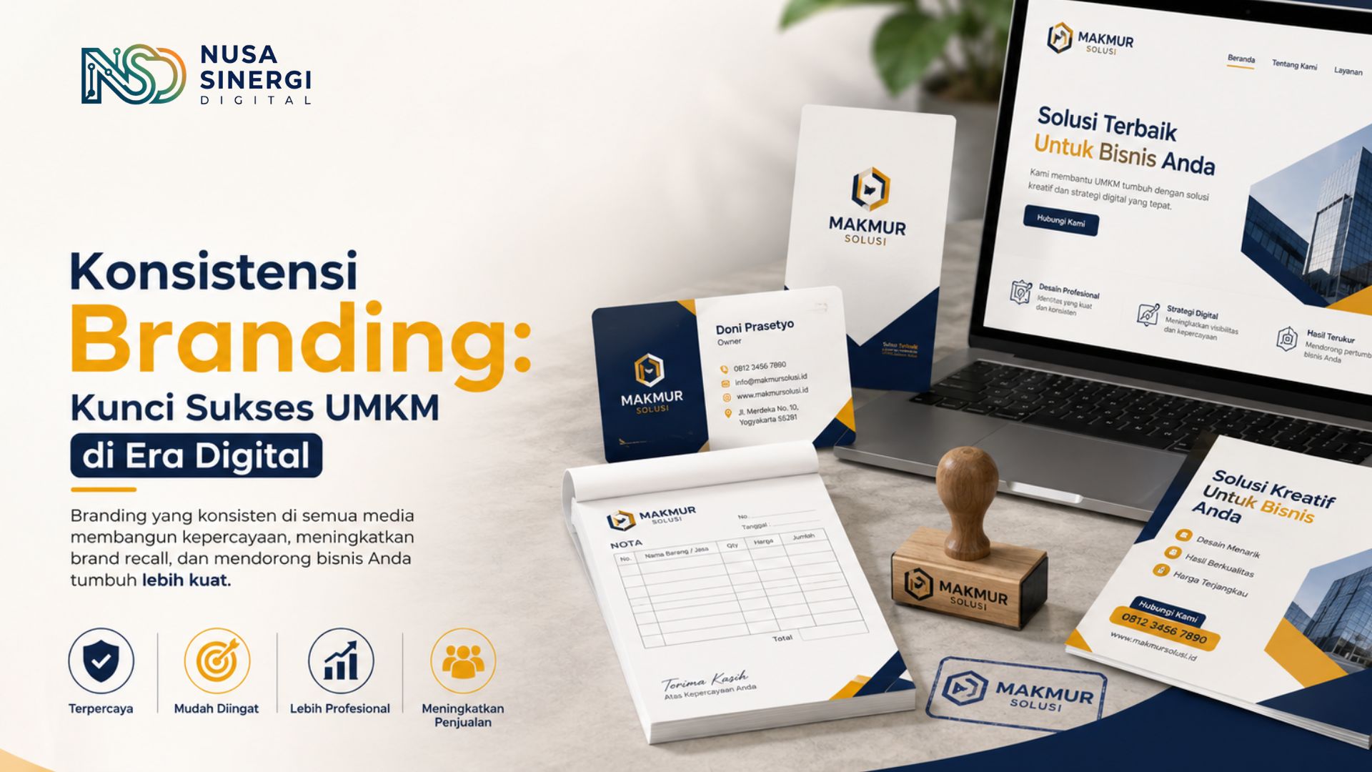 Konsistensi Branding: Kunci Sukses UMKM di Era Digital