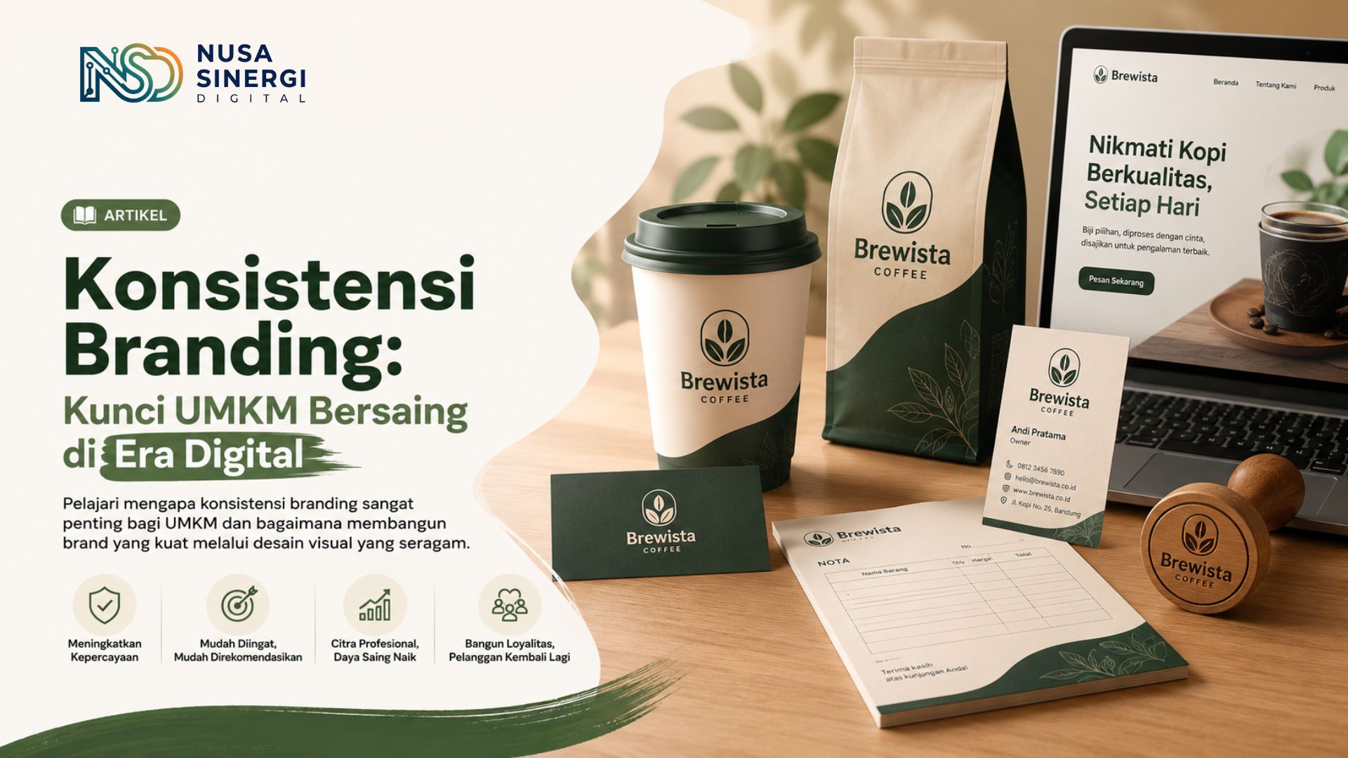Konsistensi Branding: Kunci UMKM Bersaing di Era Digital