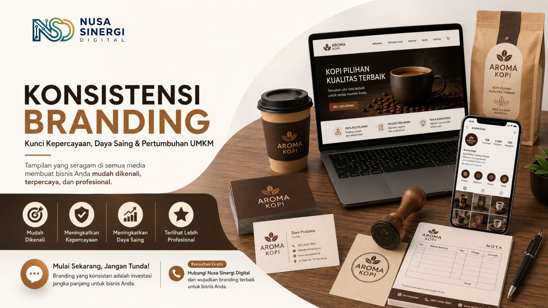 Pentingnya Konsistensi Branding untuk UMKM di Era Digital